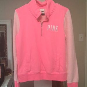 Pink Half Zip